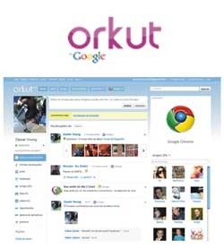 Novo visual Orkut 2011