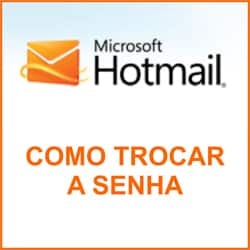 Alterar senha Hotmail Messenger