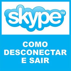 Sair Desconectar Skype