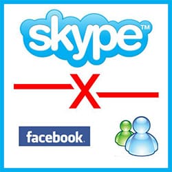 Skype Desvincular Skype Messenger