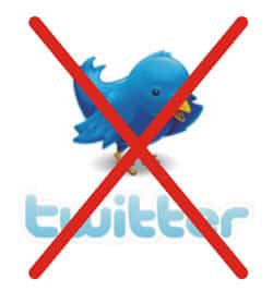 Excluir Twitter
