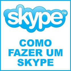 Fazer conta Skype
